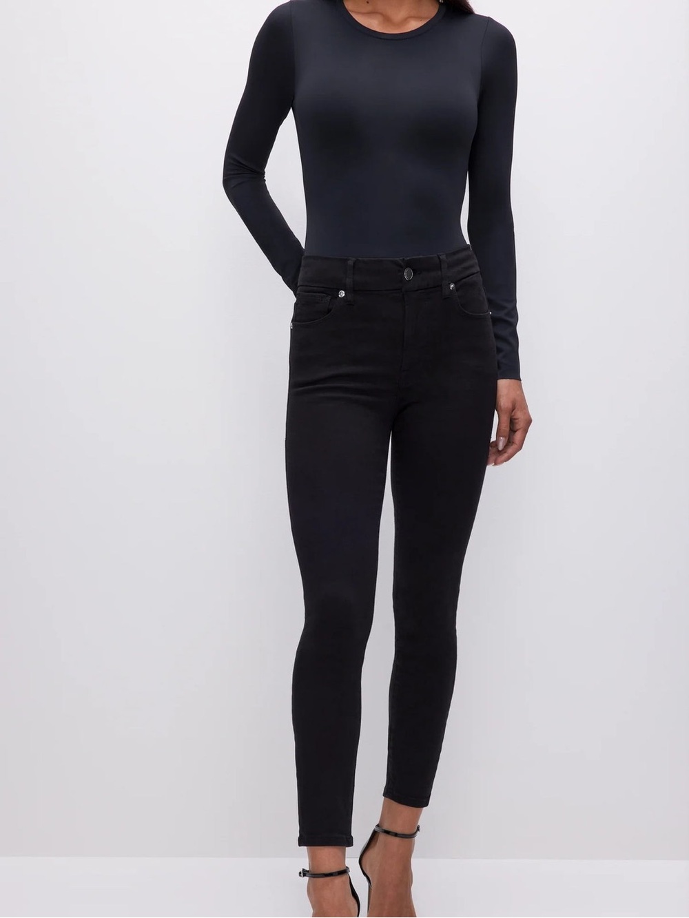 Good American Good Legs High Rise Skinny Jeans